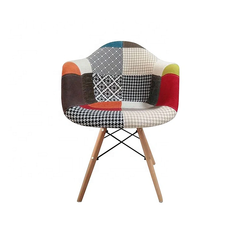 Free simple designed round plastic dinning chair