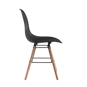 Armless restaurant hotel canteen modern adult plastic chair