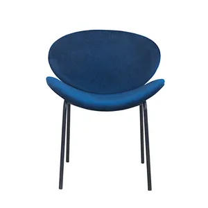 Customized available factory direct price modern upholstered dining chair