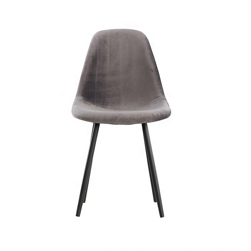 Dining hotel banquet home furniture simple style fabric metal chair leg