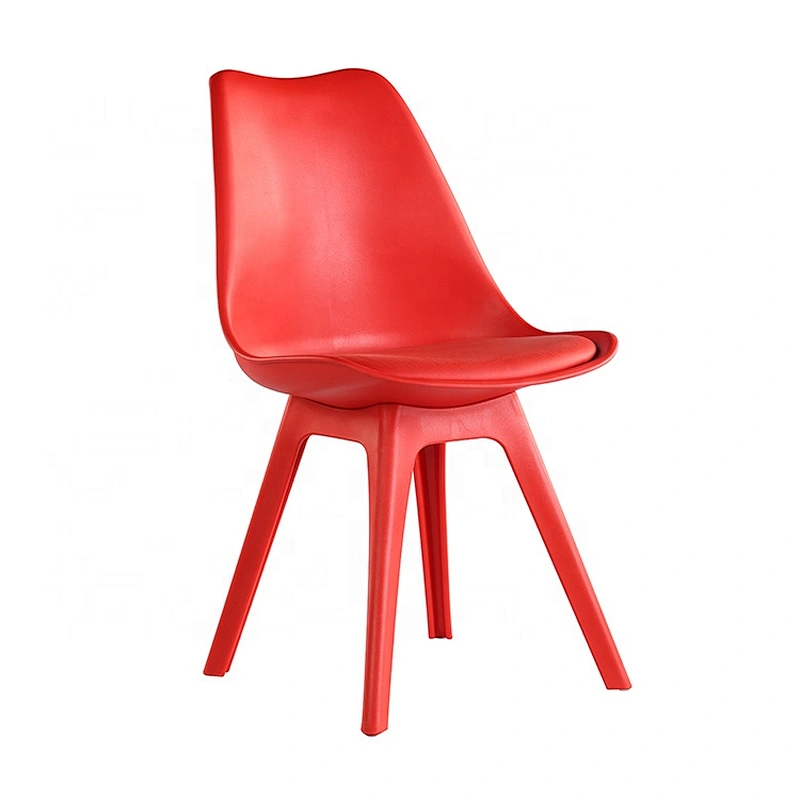 Portable adult restaurant party garden plastic red chair