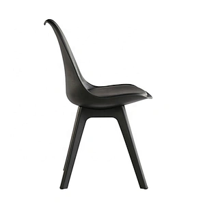 Durable light portable modern dining leisure plastic chair