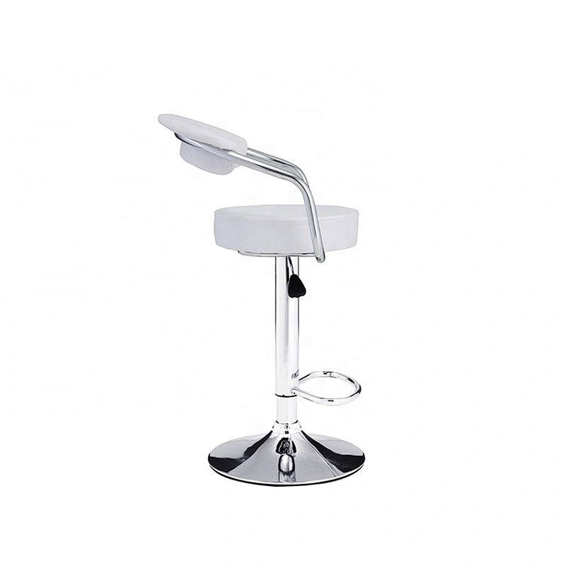 Modern leather swivel adjustable kitchen barstool