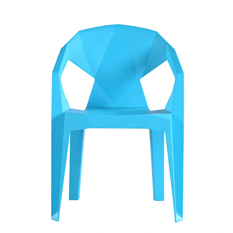 Hot sale dining room colorful pp stackable chair