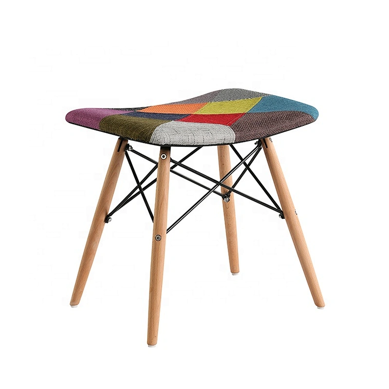 Vintage modern durable restaurant backless dining stool