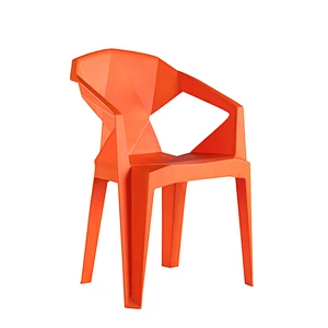 Simple Design wholesale Stackable modern popular plastic outdoor indoor chair dining room
