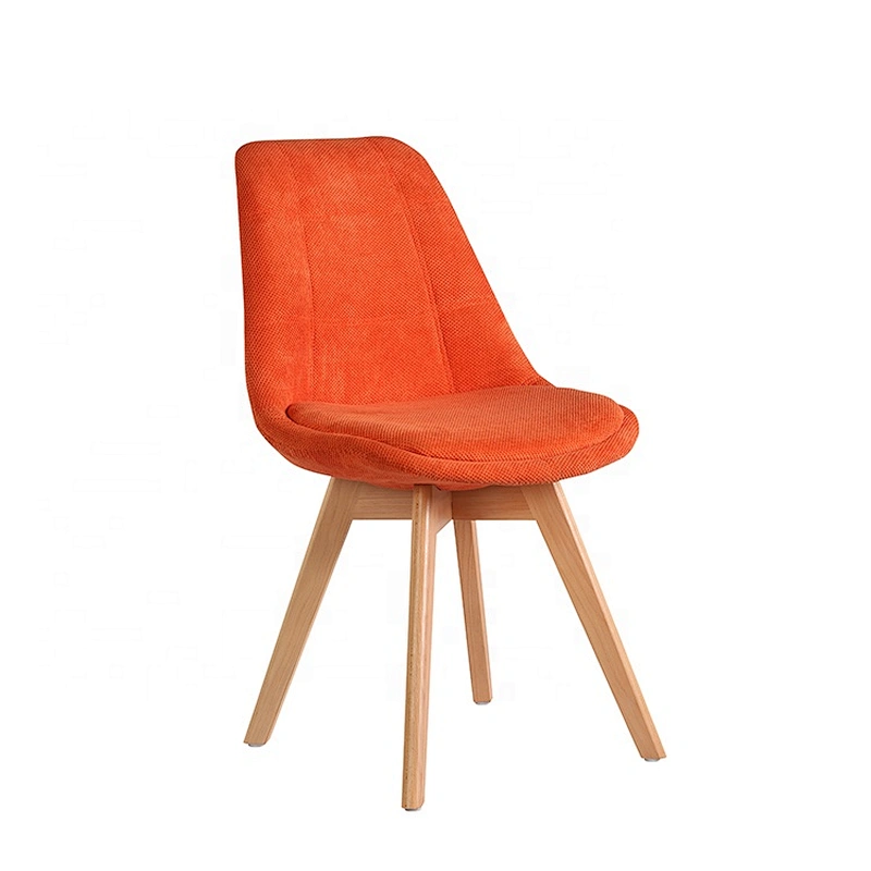 Living room modern wood leg french style tulip chair