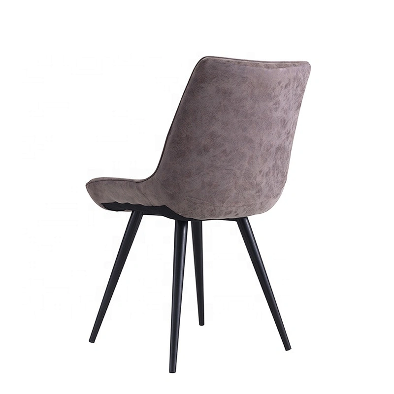 Modern Fabric Upholstered Armchair Leisure Dining Chair