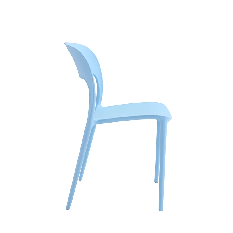 Wholesale office room modern stackable PP plastic chair models