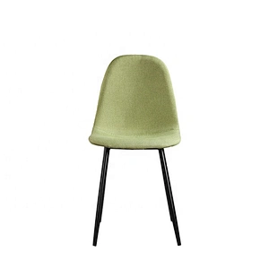 Luxury Fabric dining room upholstered metal chair