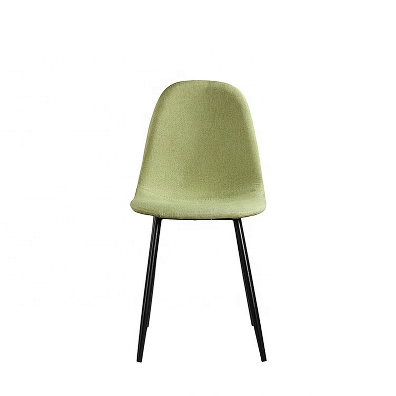 Luxury Fabric dining room upholstered metal chair