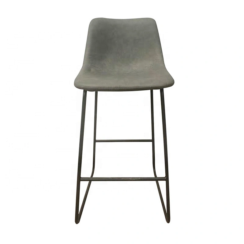Modern Home Furniture Vintage Metal Legs Bar Stool Chair