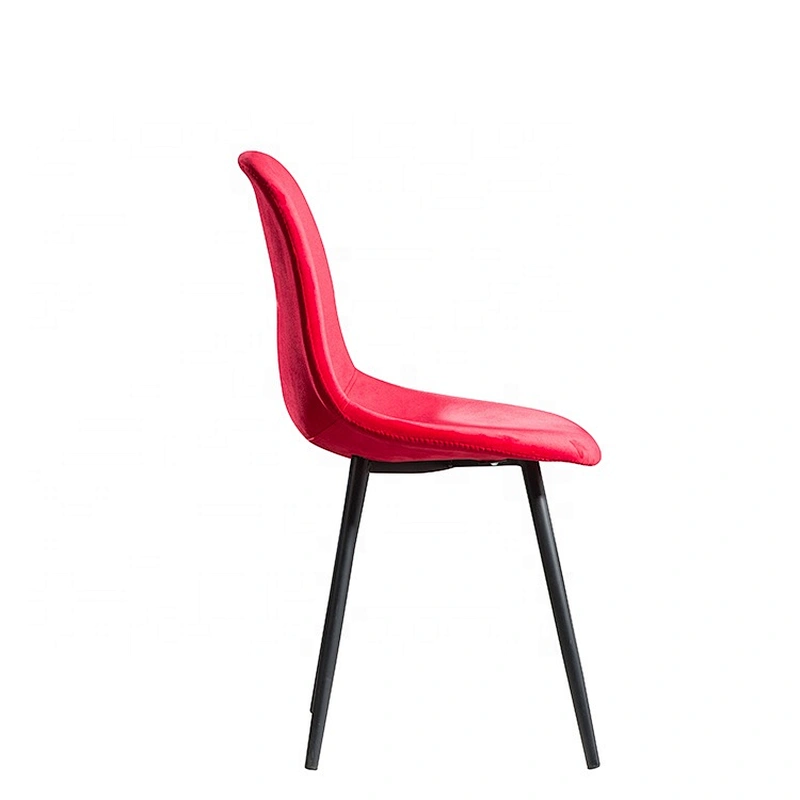 Modern comfortable restaurant hotel dining chair metal