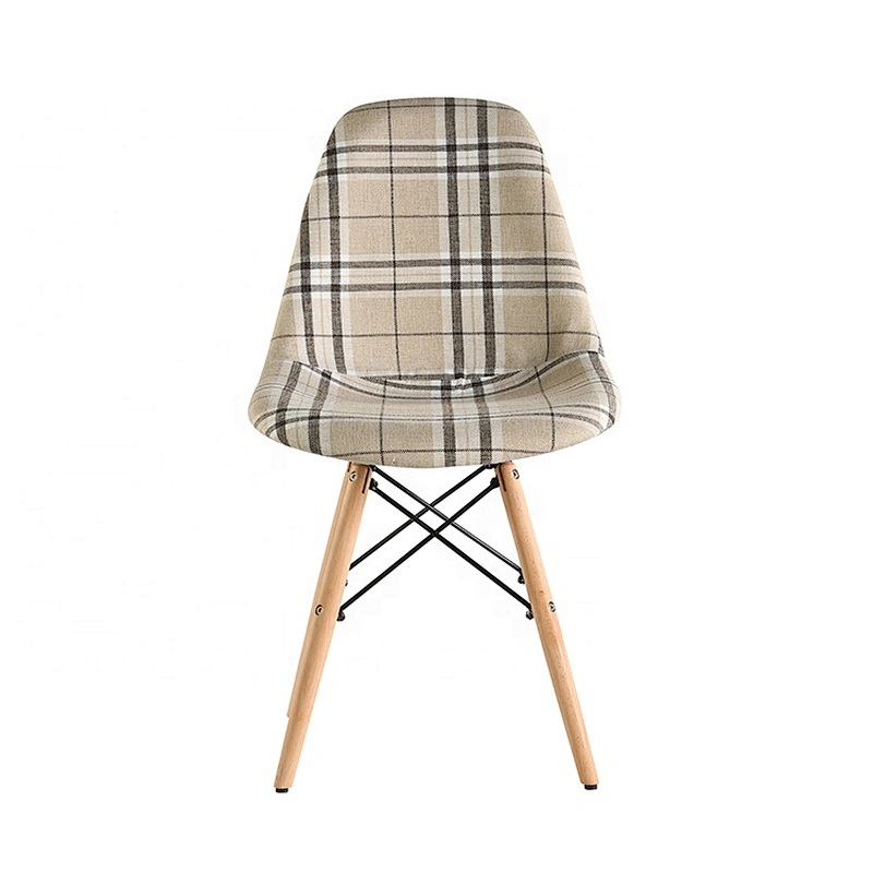 Dining room comfort upholstered leisure modern fabric chair