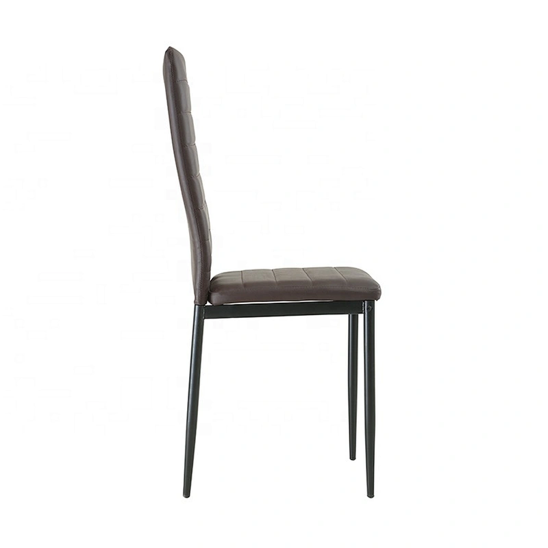 Modern style Faux leather office computer chair with metal legs