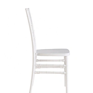 Wholesale luxury fashionable plastic white Wedding chair