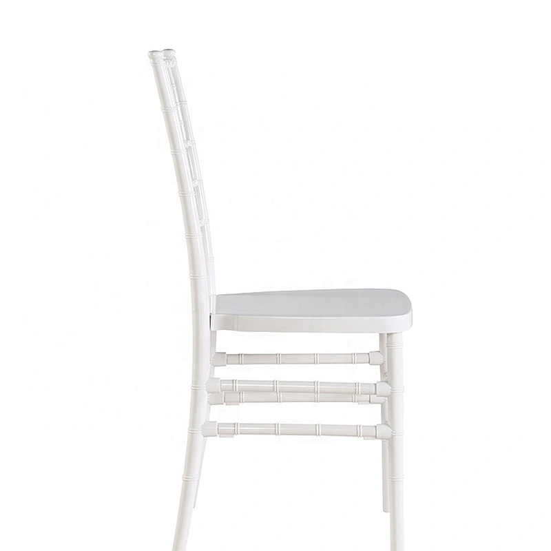 Wholesale luxury fashionable plastic white Wedding chair