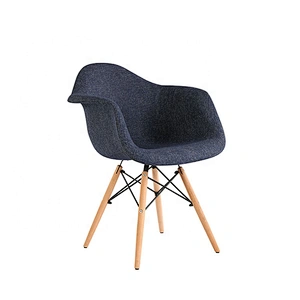 China 2019 Modern Upholstered Dining Armrest Dining Chair