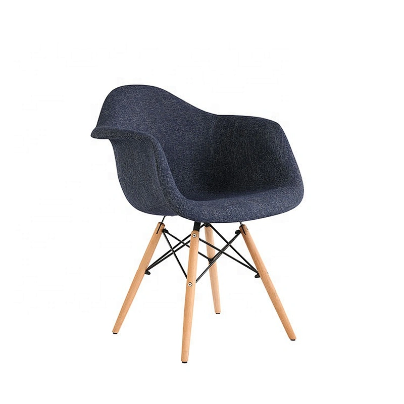 China 2019 Modern Upholstered Dining Armrest Dining Chair