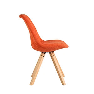 Wholesale cheap simple modern design PP restaurant living room armless dining plastic chair