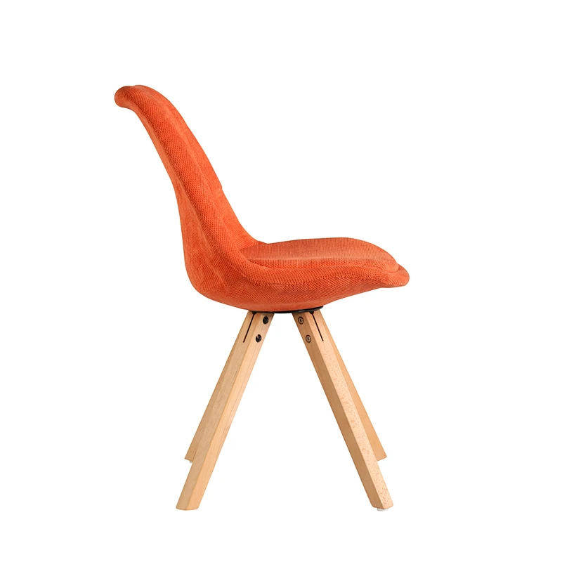 Wholesale cheap simple modern design PP restaurant living room armless dining plastic chair