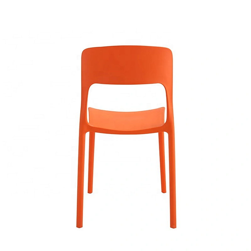 Fashion simple design stackable dining pp cafe chair
