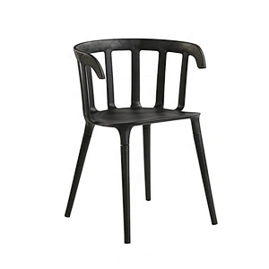 Cheap pp furniture restaurant kitchen stacking chair plastic