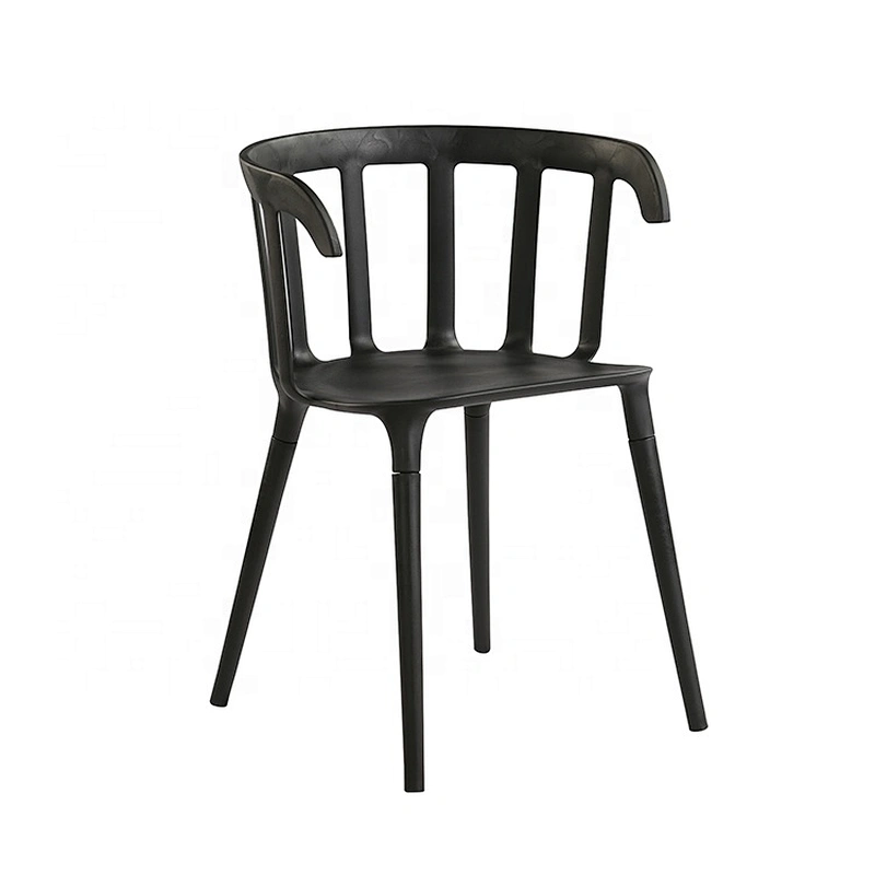 Cheap pp furniture restaurant kitchen stacking chair plastic