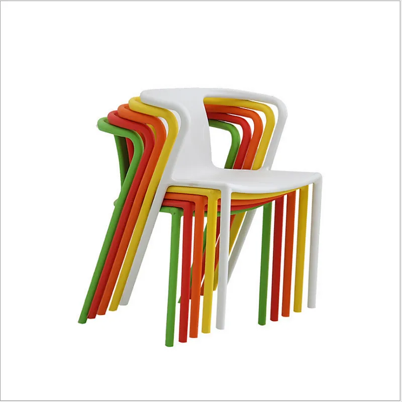 Factory price stable PP chair with armrest simple design dining chairs for Dining room living room restaurant