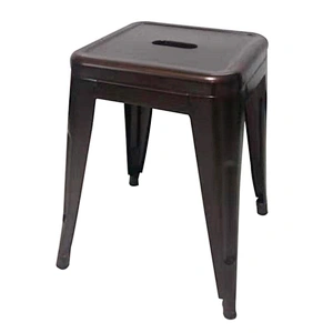 Wholesale vintage modern outdoor commercial red coper iron personality metal stool