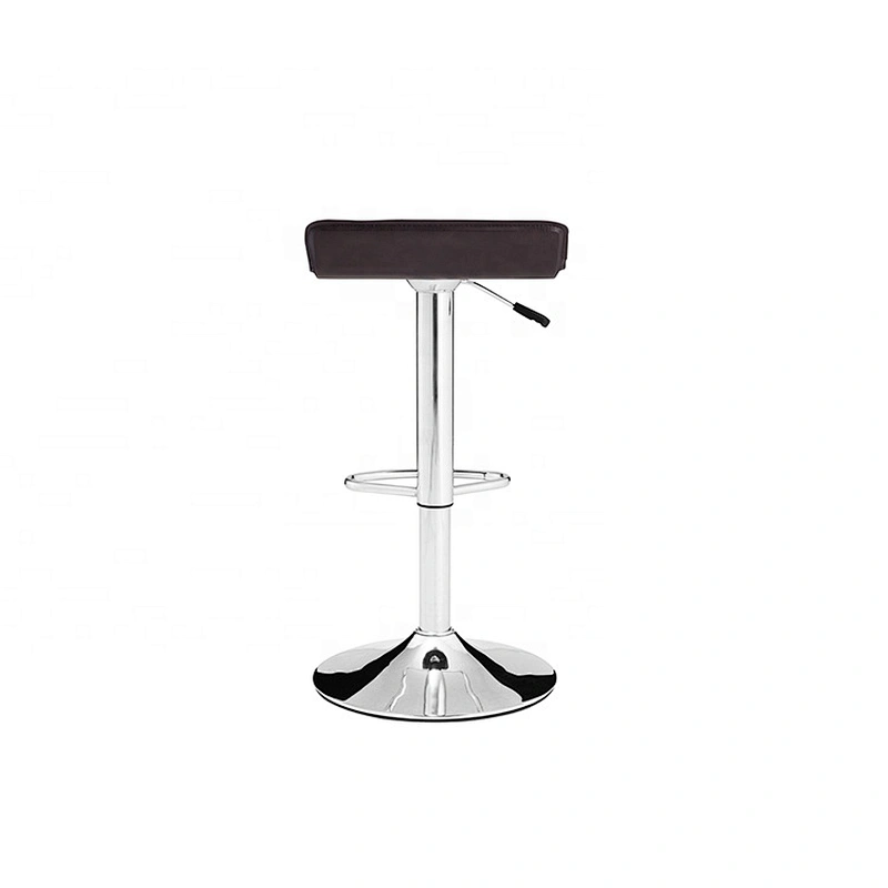 Outdoor luxury industrial style metal frame barstool