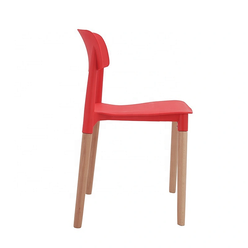 Hotel restaurant modern dining tables cafe plastic chair