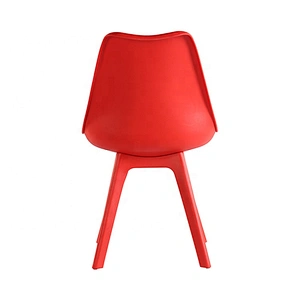 Portable adult restaurant party garden plastic red chair