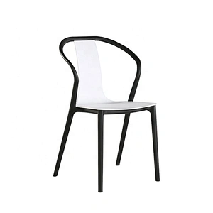 Popular classic high back creative metal dining chair modern