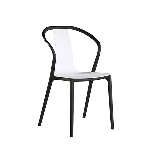 Popular classic high back creative metal dining chair modern