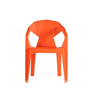 Simple Design wholesale Stackable modern popular plastic outdoor indoor chair dining room