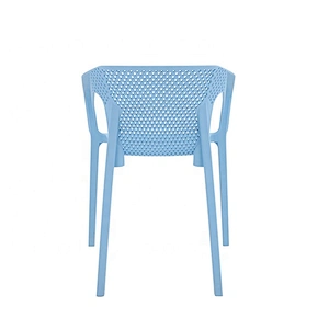 Room restaurant furniture stackable fancy plastic dine chair