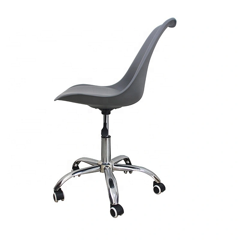 Modern armless leisure swivel lift chair with wheels