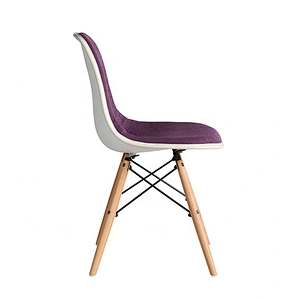 Leisure fashion furniture dressing fabric dining chair modern