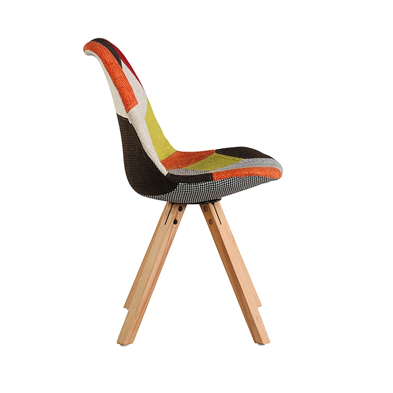 Restaurant use modern dining living room dinning fabric chair