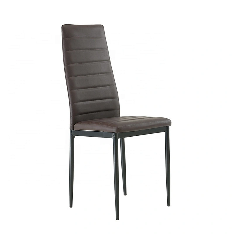 Modern style Faux leather office computer chair with metal legs