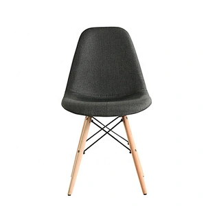 Dining room furniture wooden frame outdoor fabric chair