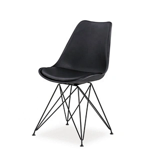 Simple leisure plating legs plastic Barstool dining chair