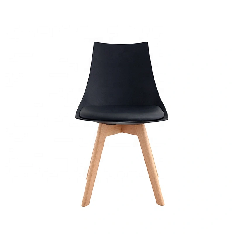 High quality Simple Wood Legs Leisure Modern PP Chair