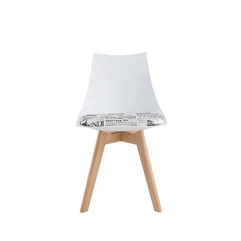 High quality Simple Wood Legs Leisure Modern PP Chair