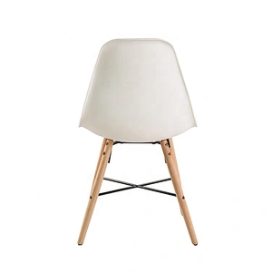 Wood leg restaurant room seat plastic chair manufacturer
