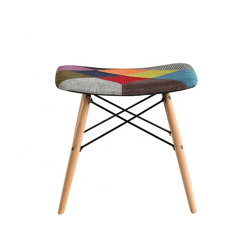 Vintage modern durable restaurant backless dining stool