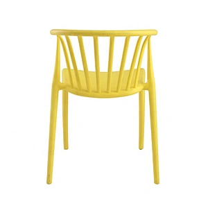 Wholesale morden coffee shop garden conference plastic stacking chair