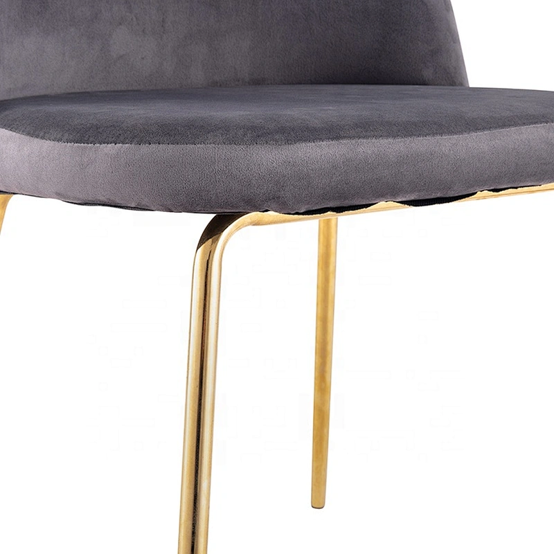 Modern century restaurant fabric seat chair upholstered
