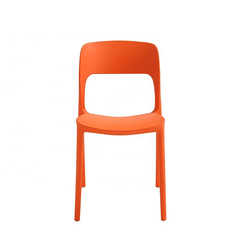 Fashion simple design stackable dining pp cafe chair